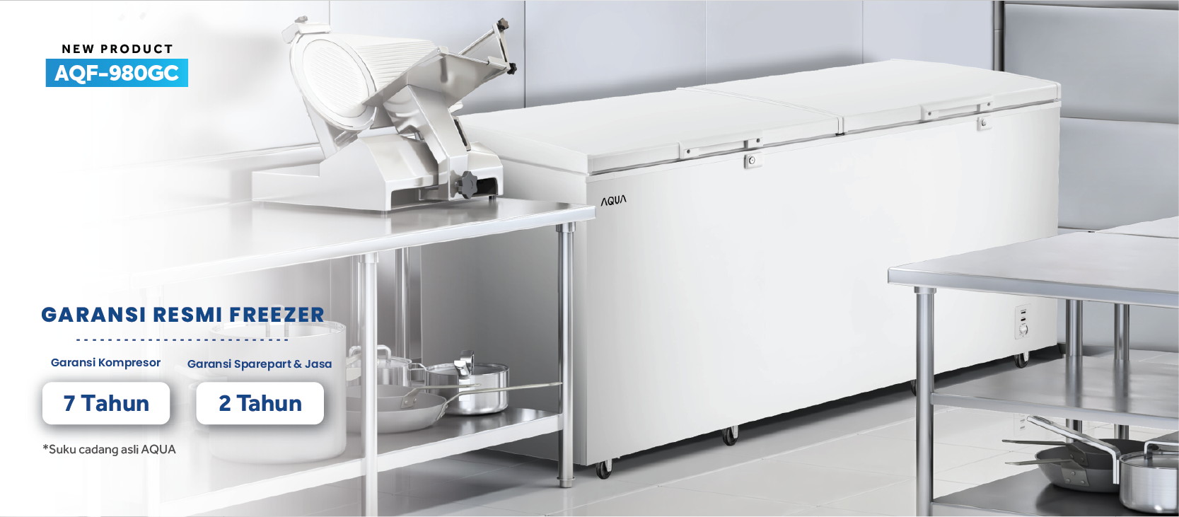 CHEST FREEZER AQUA Elektronik AQF-980GC