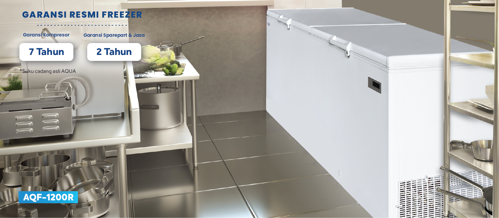 CHEST FREEZER AQUA Elektronik AQF-1200R