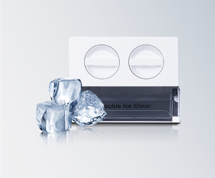 DOUBLE ICE MAKER