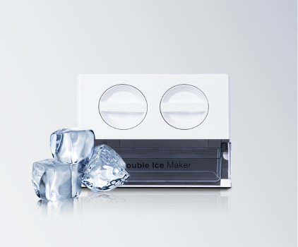 DOUBLE ICE MAKER