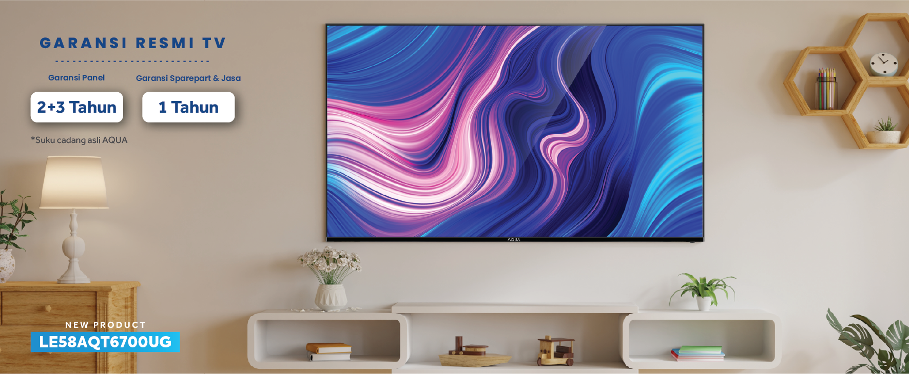 Smart TV AQUA Elektronik LE58AQT6700UG