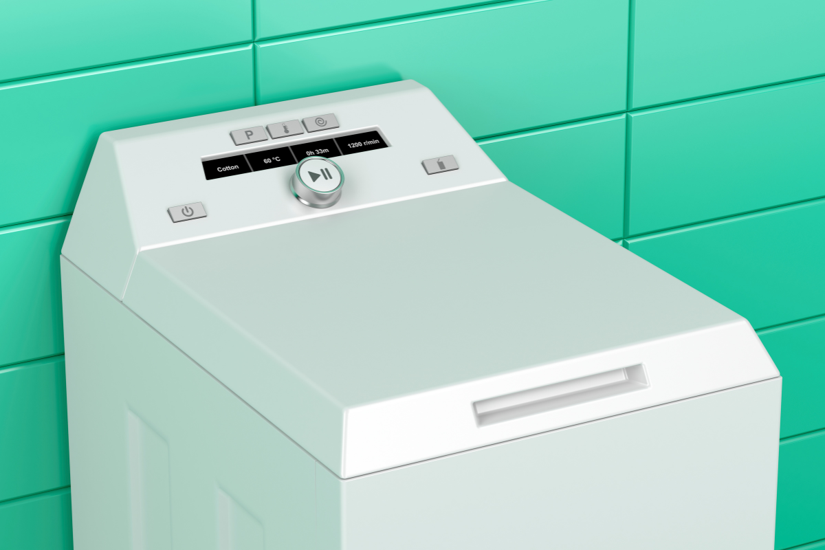 mesin cuci top loading