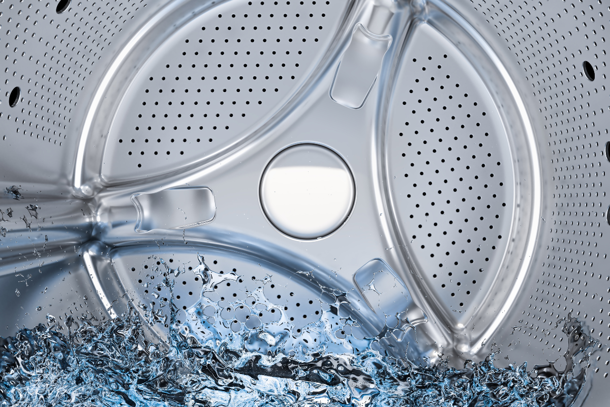 bagian dalam mesin cuci