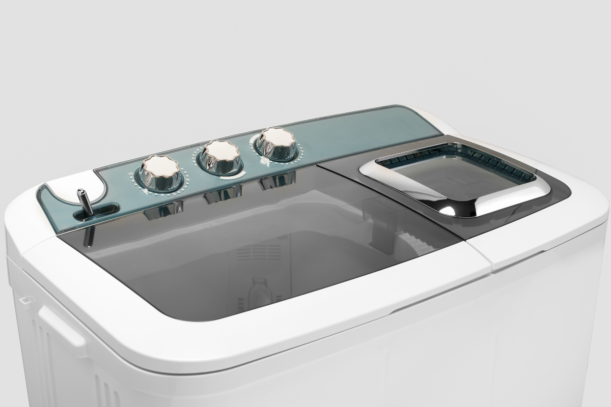 mesin cuci dua tabung