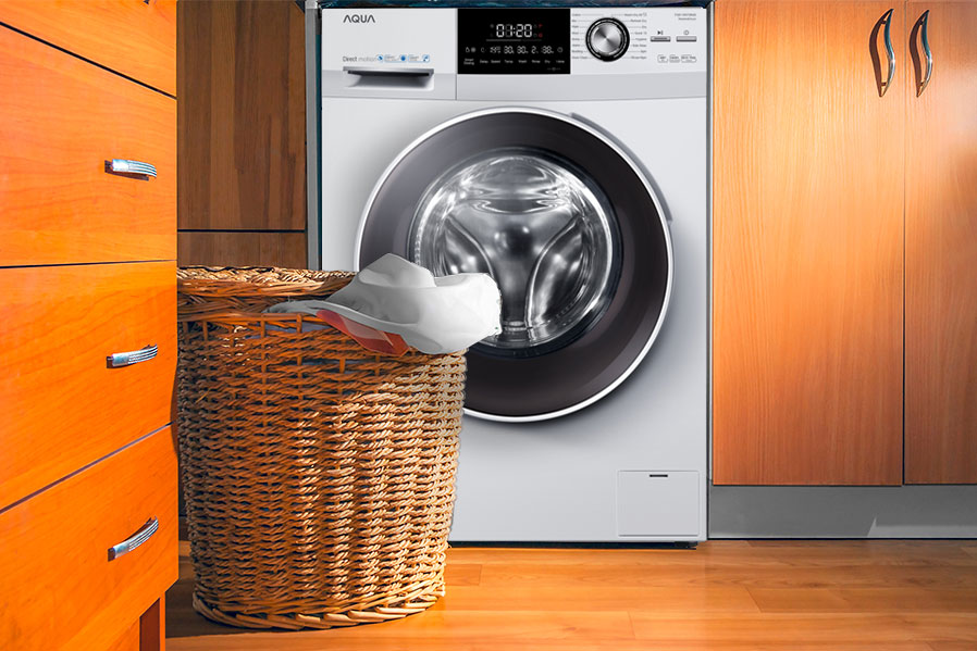 mesin cuci front loading